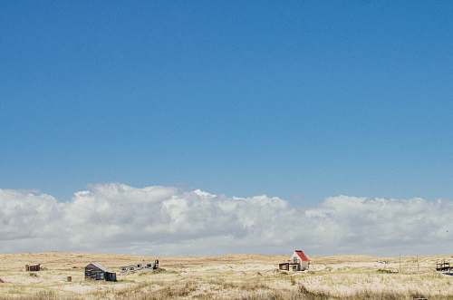 cabo polonio white house under white clouds uruguay